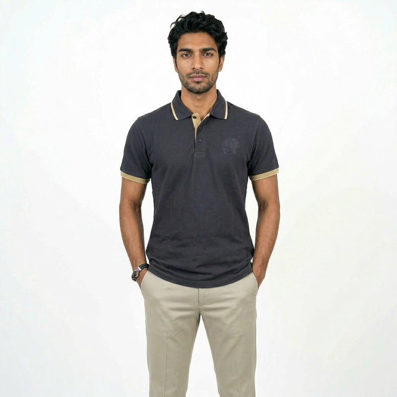 IITM Polo T-Shirt - Dark Grey