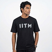 Tshirt Crew Neck IITM-Black