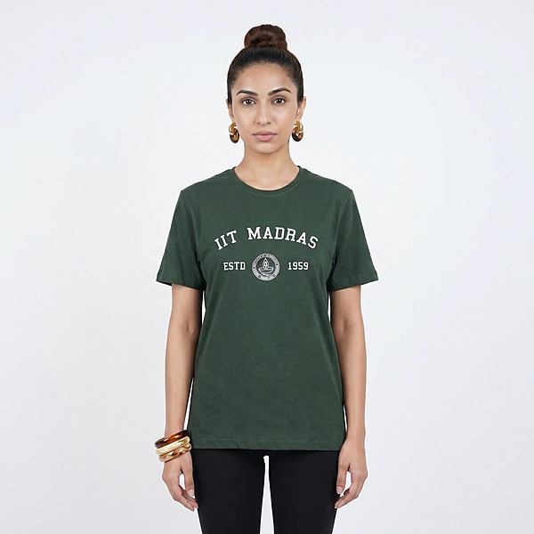 IITM Round Neck - Bottle Green