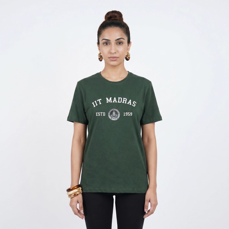 IITM Round Neck - Bottle Green