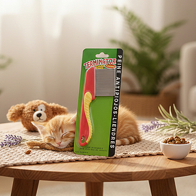 Flea Comb with Hand فلاية
