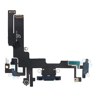 Flex de Puerto de Carga para iPhone 14 Negro