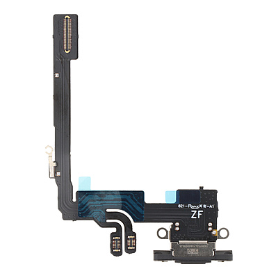 Flex de Puerto de Carga para iPhone 16 Pro Negro
