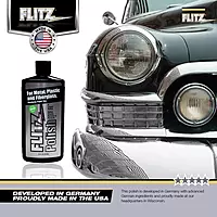 Flitz Multi Purpose Metal Polish Liquid - 16oz Bottle of USA-Made Tarnish Remover - For Aluminum, Chrome, Brass, Nickel