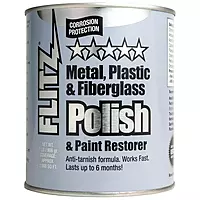Flitz Multi-Purpose Metal Polish Paste - 2lb Can of USA-Made Metal Scratch Remover - Works on Stainless Steel, Chrome