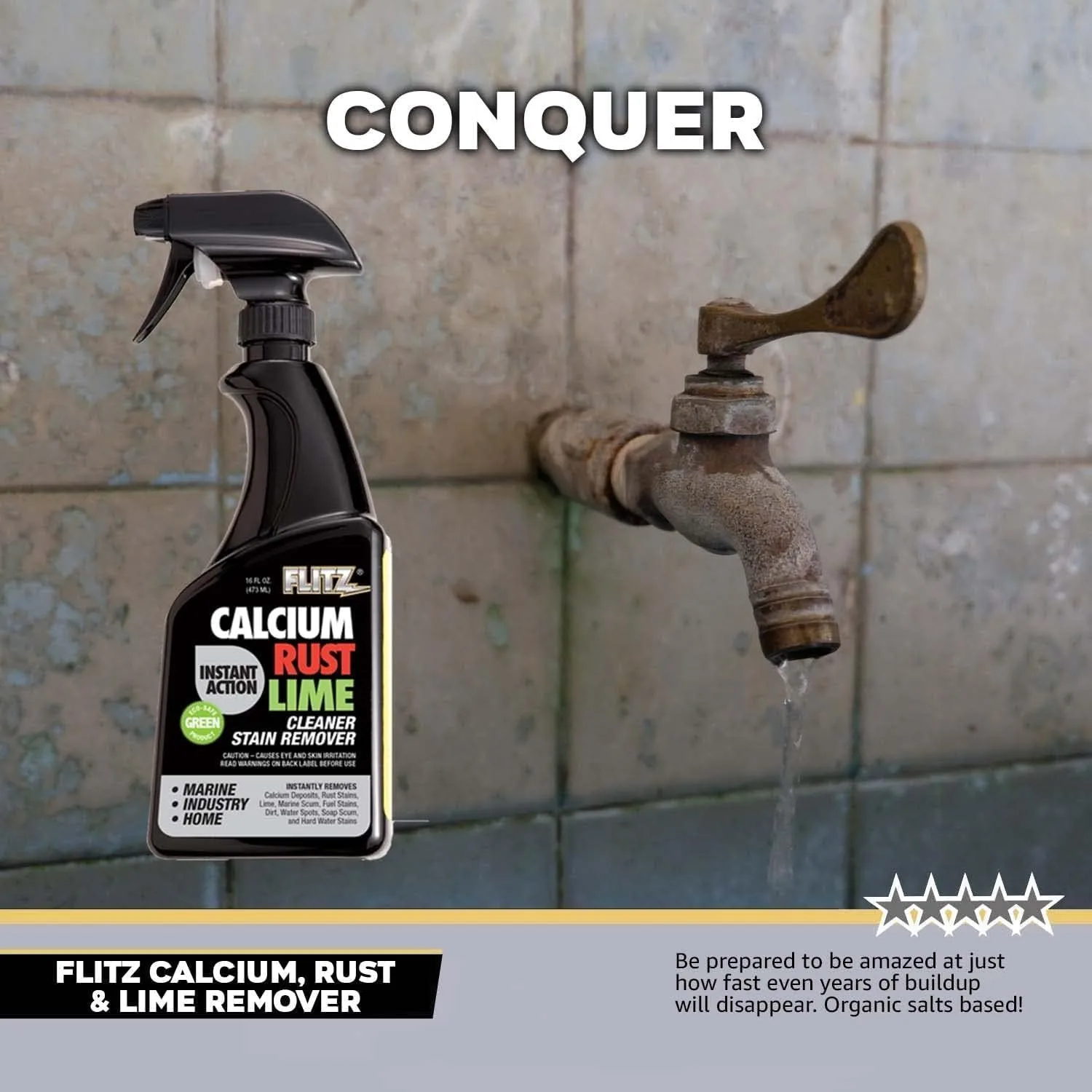 FLITZ Calcium, Rust, & Lime Remover