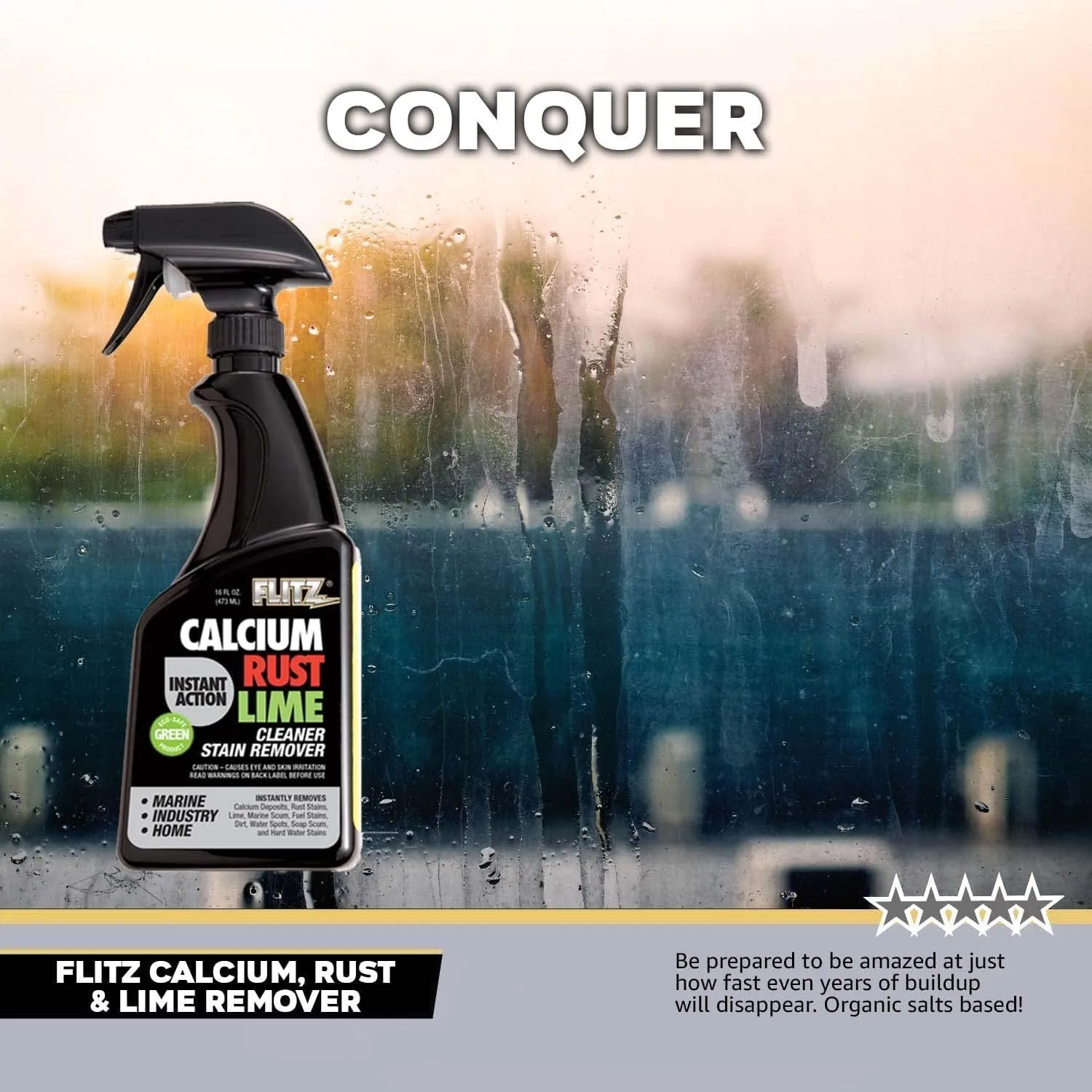 FLITZ Calcium, Rust, & Lime Remover