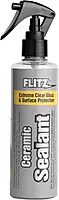 Flitz Ceramic Sealant w/ Microfiber Cleaning Cloth - 8oz Bottle of USA-Made Ceramic Coating for Cars, Boats