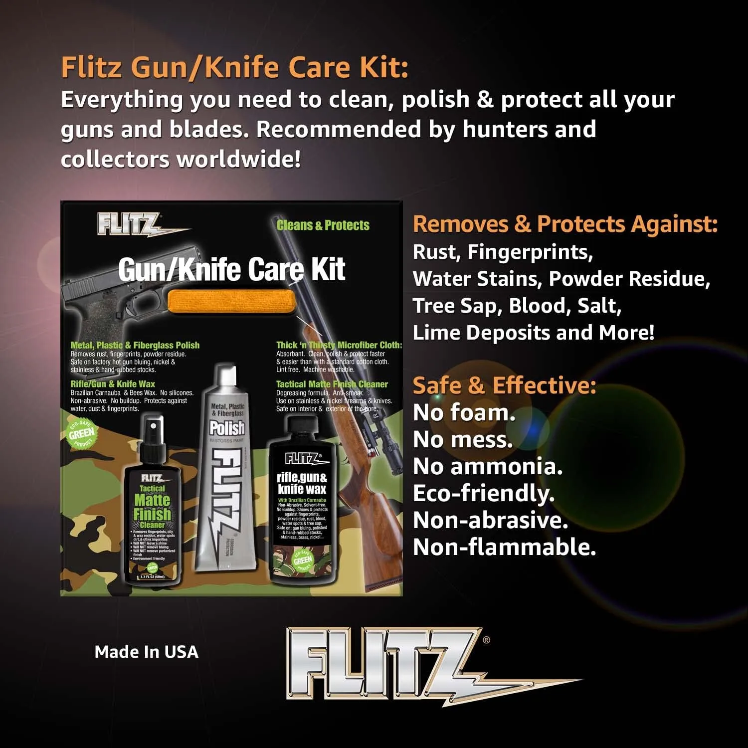 Flitz Knife & Gun Care Kit