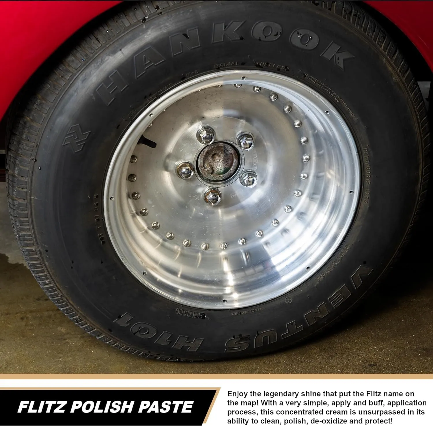Flitz Multi-Purpose Metal Polish Paste - 1.76oz Tube of USA-Made Metal Scratch Remover - Works on Stainless Steel, Chrome