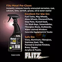 FLITZ Metal Pre-Clean - All Metals Cleaner & Rust Remover