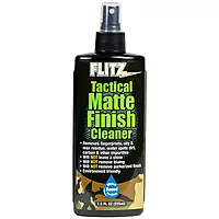 Flitz Tactical Matte Finish Cleaner - 7.6oz Bottle of USA-Made Gun Cleaner Spray to Remove Fingerprints, Oil