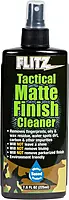 Flitz Tactical Matte Finish Cleaner - 7.6oz Bottle of USA-Made Gun Cleaner Spray to Remove Fingerprints, Oil