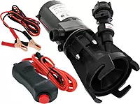 Flojet Macerator Pump 18555-000A - 12V DC Waste Pump for Camper/RV - Empties 40-Gal Tank in 5 Mins - 9 GPM Output