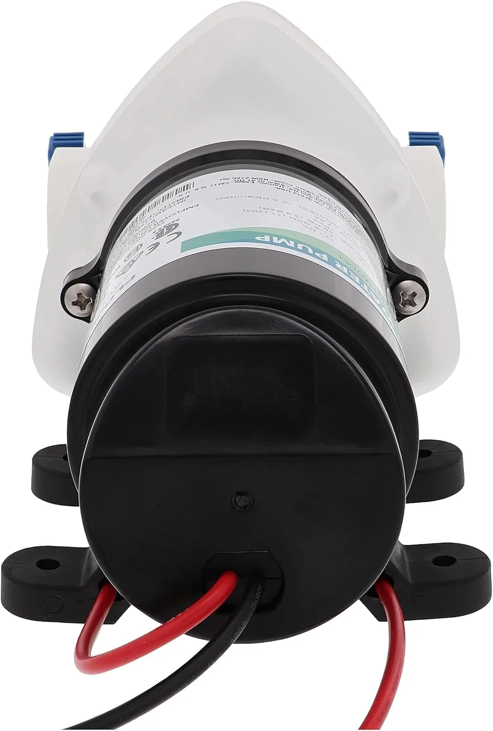 Flojet RV Water Pump R3526144D, 12 VDC 3-Chamber - Small Water Pump Ideal for Boats/Camper-Trailers - 3 GPM