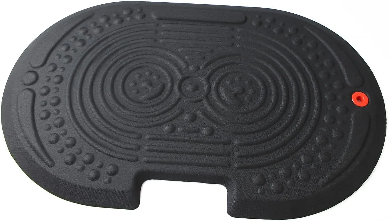 Floortex AFS-TEX FCA22032XABK Black Active Anti-Fatigue Mat, 20" x 32"