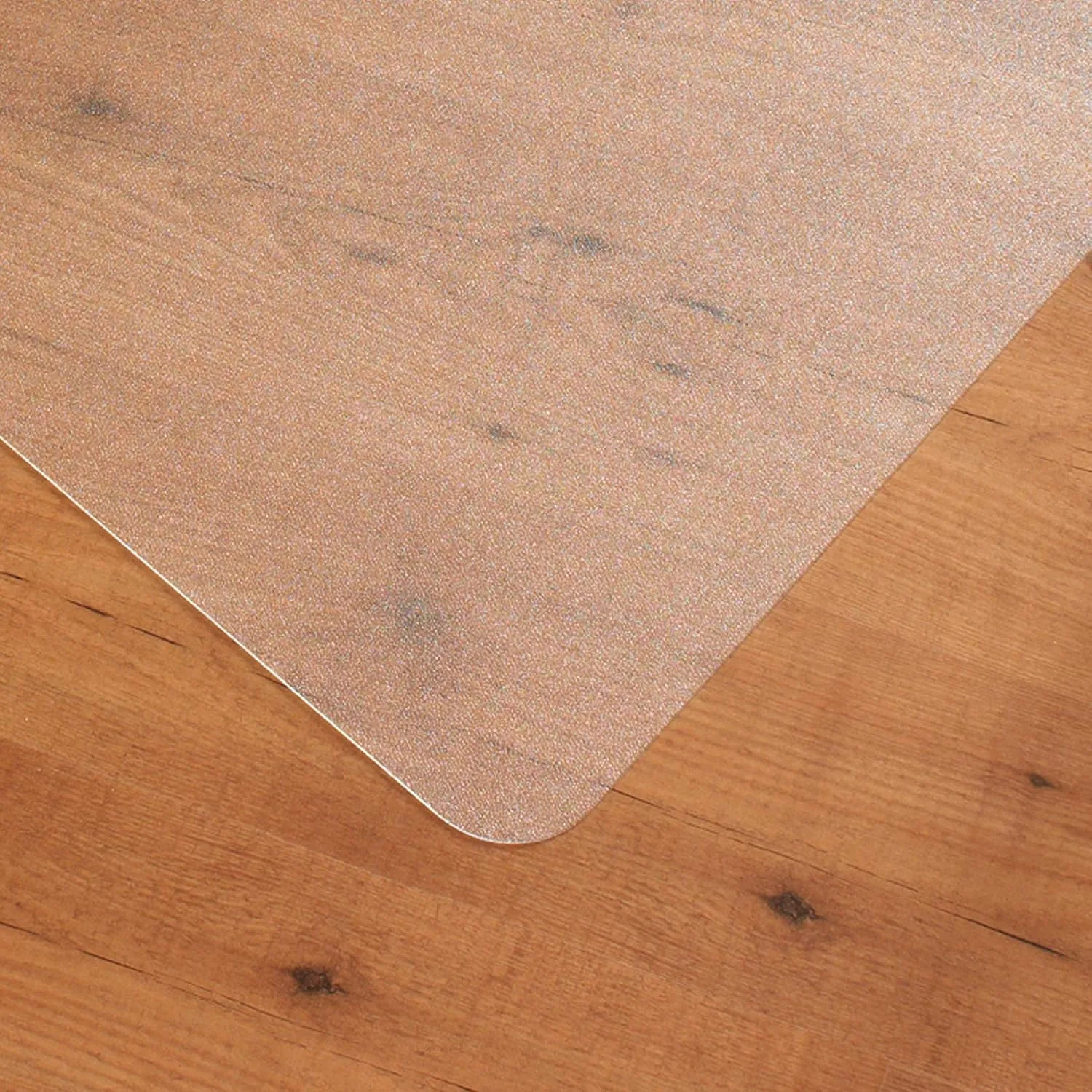 Floortex Cleartex Recycled Rectangular Chair Mat For Hard Floors, 48in x 60in, Tinted