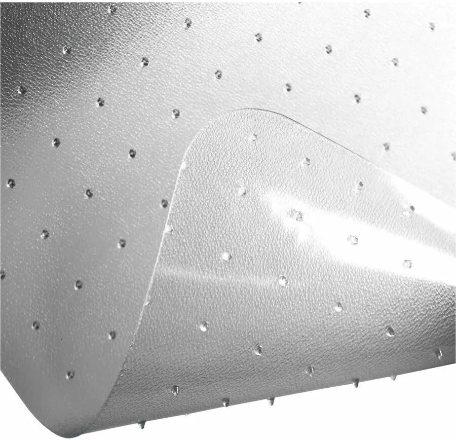 FLOORTEX Cleartex Enhanced Polymer Lipped Chair Mat for Carpets up to 3/8"