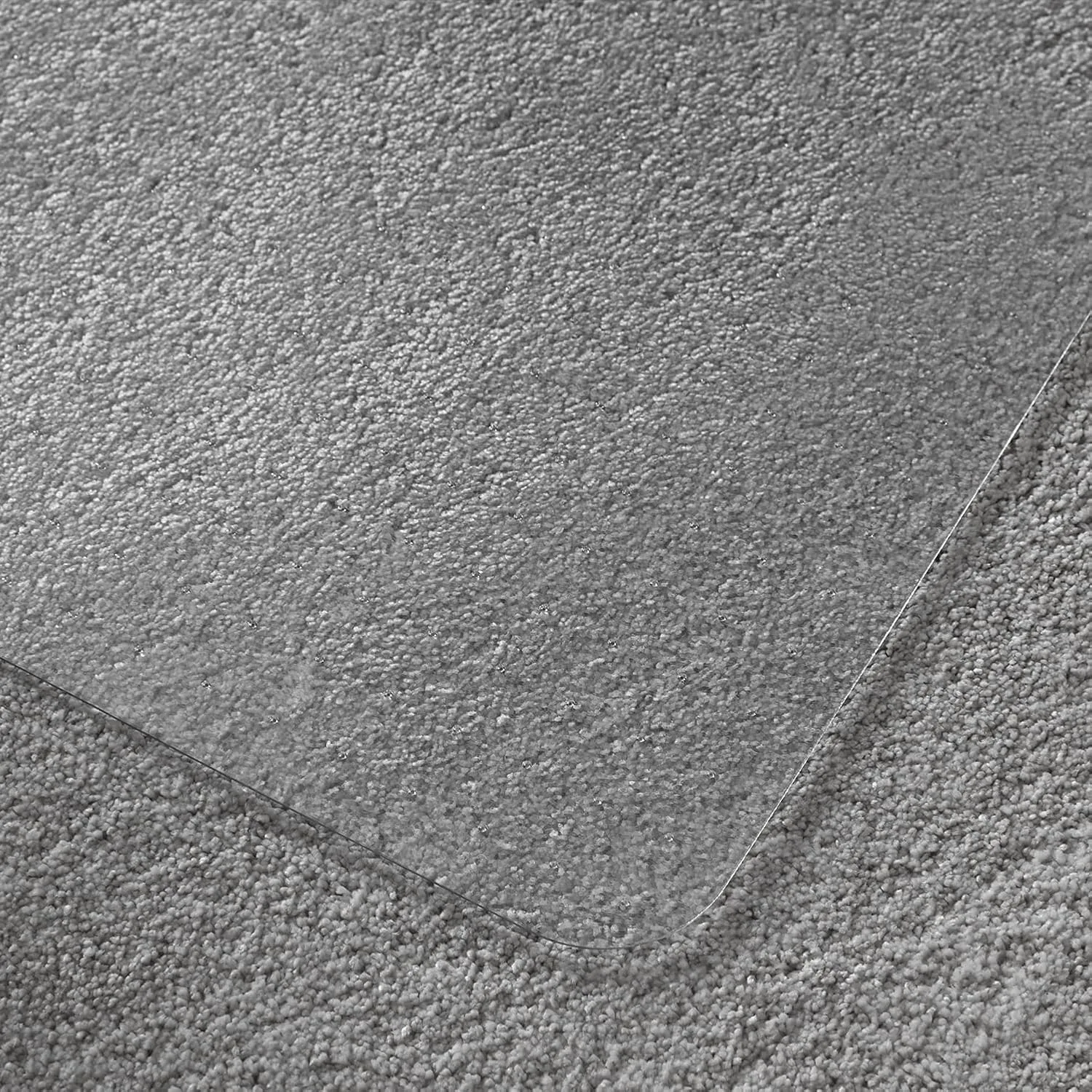 Cleartex Ultimat 35.04-inch x 46.85-inch Rectangular Chair Mat for Carpet, Polycarbonate (FC118923LR) 35" x 47"