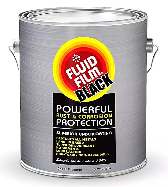 Fluid Film Black Non-Aerosol, Long Lasting Corrosion, Penetrant & Lubricant, Anti-Rust Coating