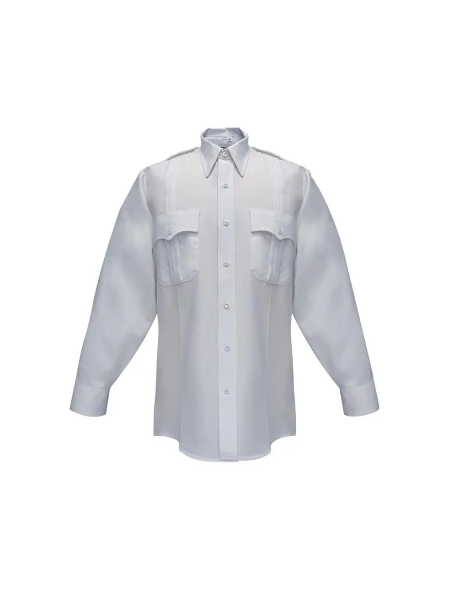 FLYING CROSS Command Long Sleeve Shirt w/ Zipper & Convertible Sport Collar