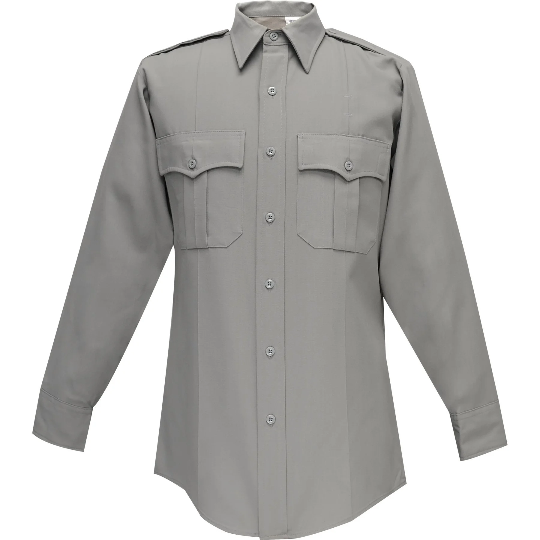FLYING CROSS Command Long Sleeve Shirt w/ Zipper & Convertible Sport Collar