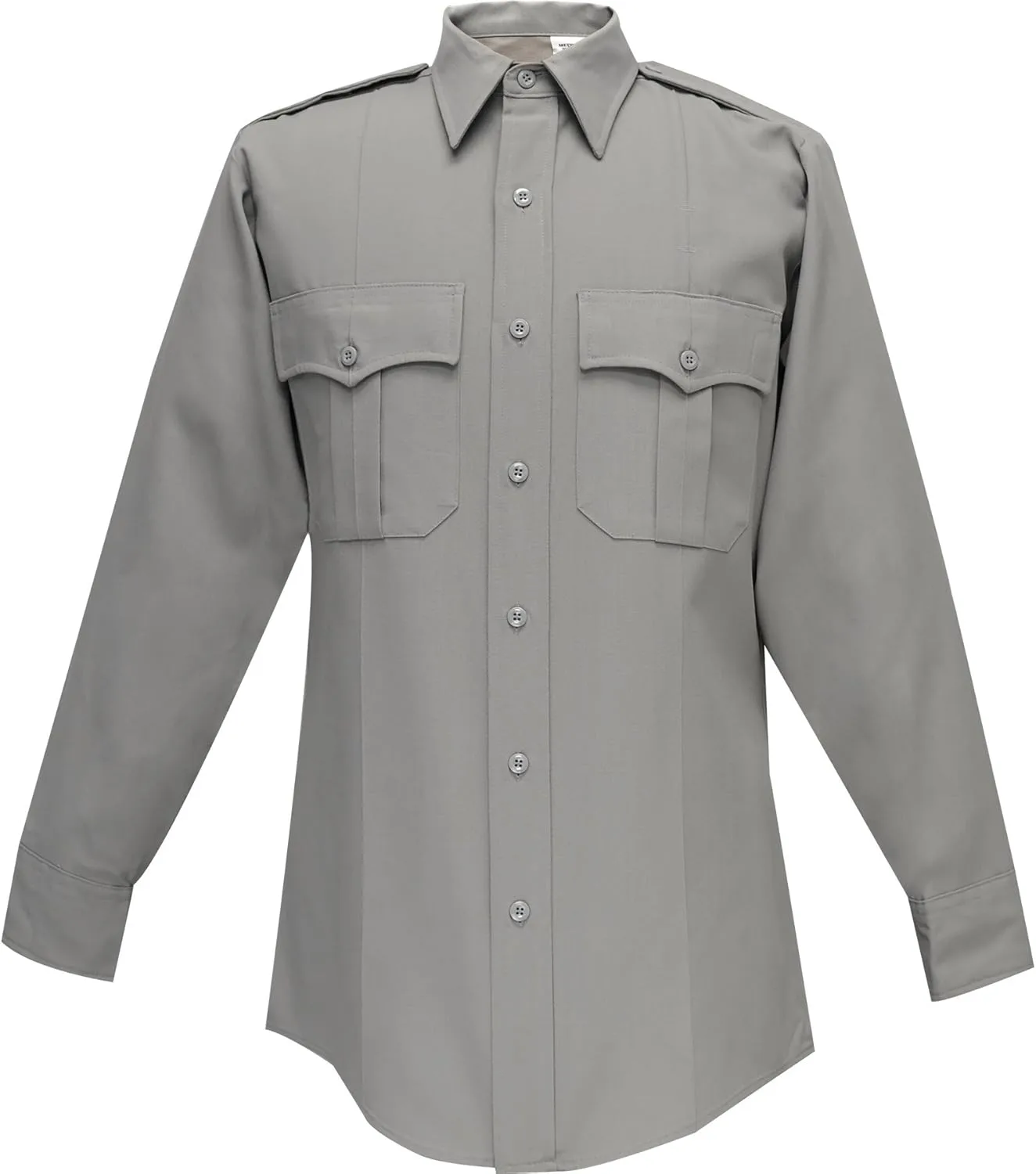 FLYING CROSS Command Long Sleeve Shirt w/ Zipper & Convertible Sport Collar