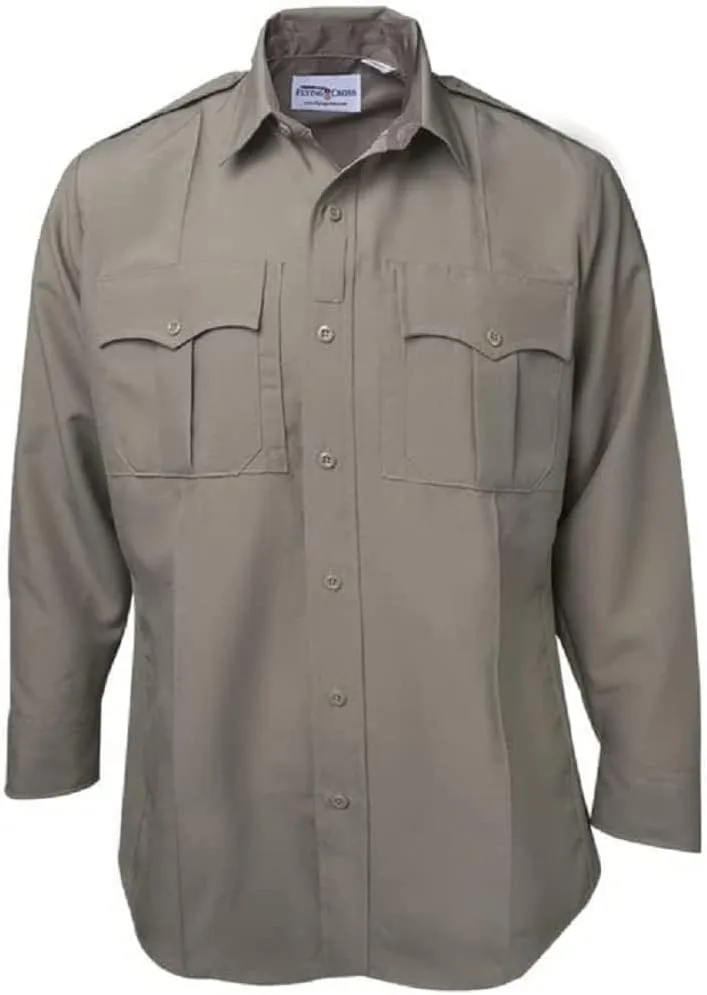 Command Women's Power Stretch Long Sleeve Shirt w/ Zipper - FLYING CROSS