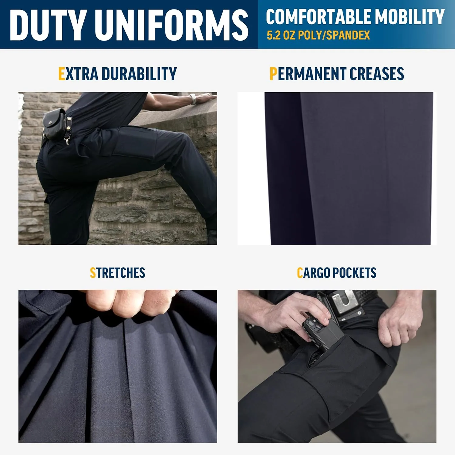 FLYING CROSS Core Flex / CORE STAT Men's Class B Cargo Pants