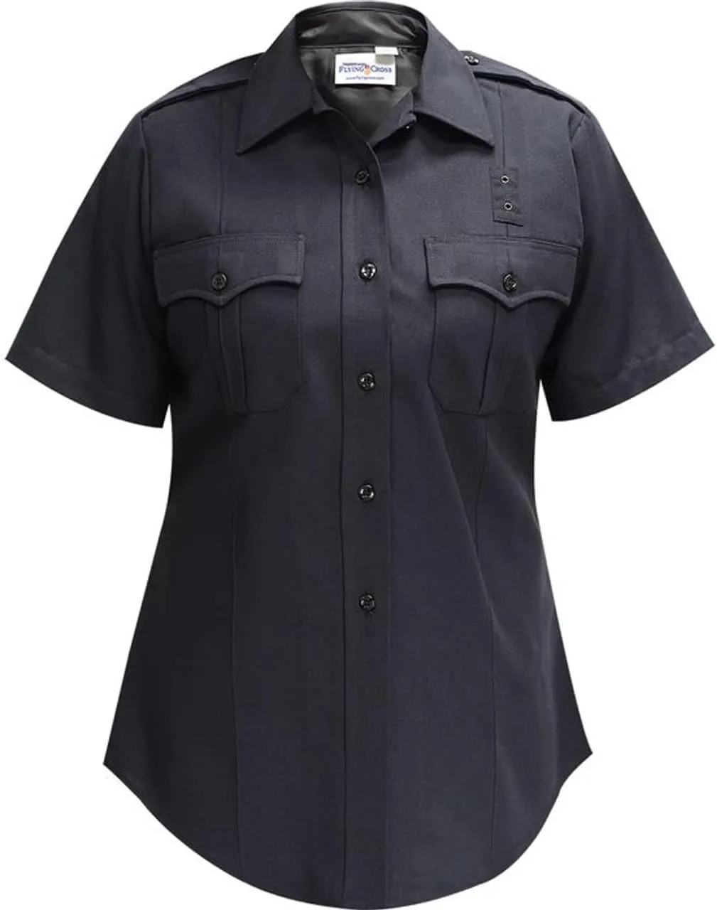 FLYING CROSS Justice Women's Police Shirt with Badge Holder