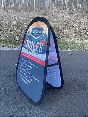 Foam Rule Sign (Pop Out Banner) Foam Rule Sign (Pop Out Banner)