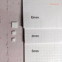 Foam Dots Adhesive Square Pieces Acid-Free