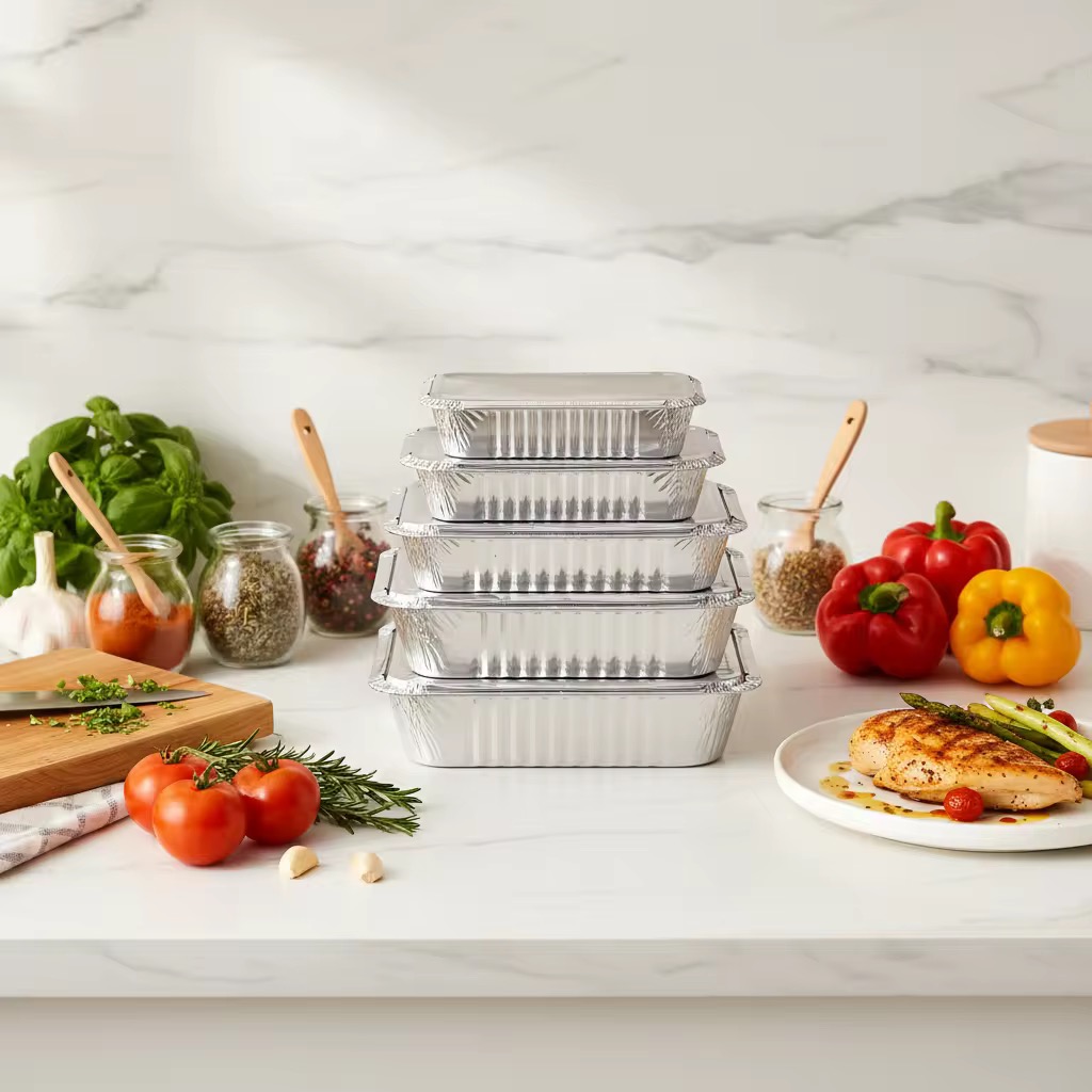 ALUMINUM FOIL PLATES WITH PAPER COVER (Small/medium/Big)