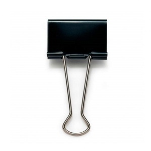 FOLDBACK CLIP 50mm(2") BK RAPESCO UK