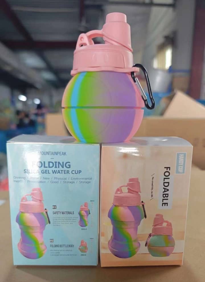 SILICONE FOLDABLE WATER BOTTLE 750ML