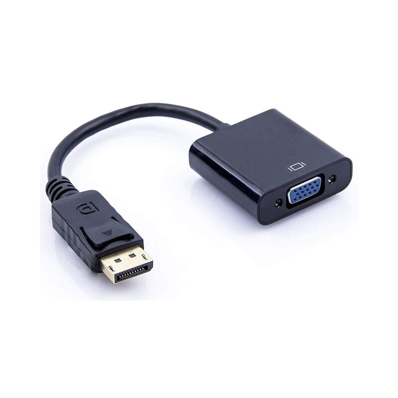 DP MALE TO VGA female converter (black)