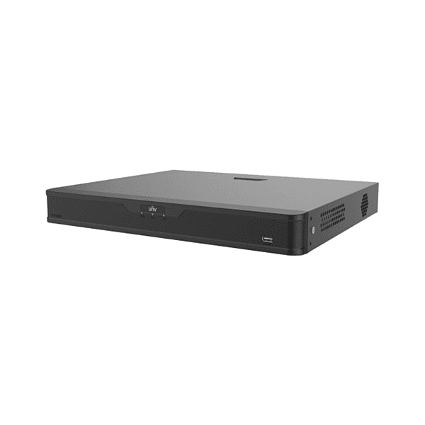 UNV 16/16PoE/12MP
(160/128Mbps)-2HD NVR302-16B-P16-IQ