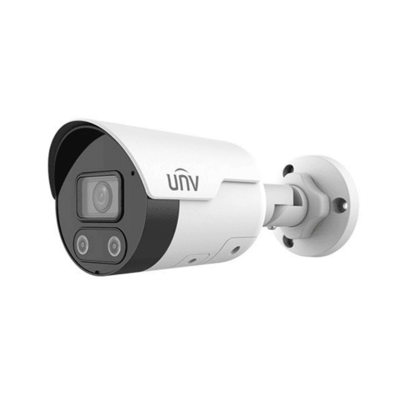 UNV 4MP Bullet IP Camera ColourHunter, with Speaker, Easystar IPC2124LE-DF28KMC-WL
