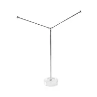 Double flag stand crystal