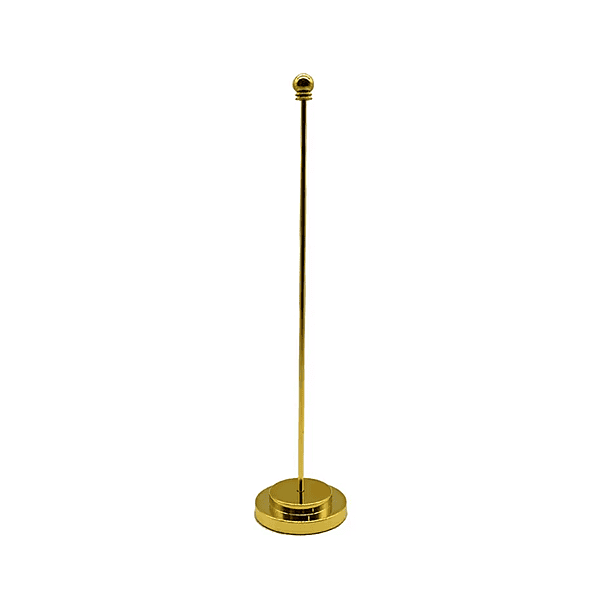 Gold flag stand 30CM