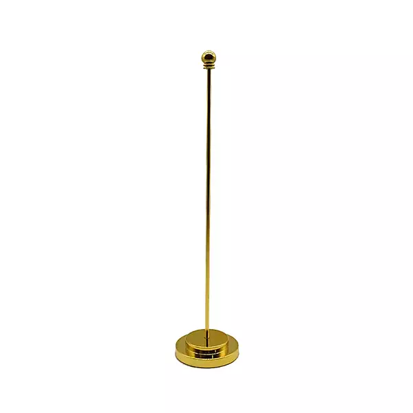 Gold flag stand 30CM