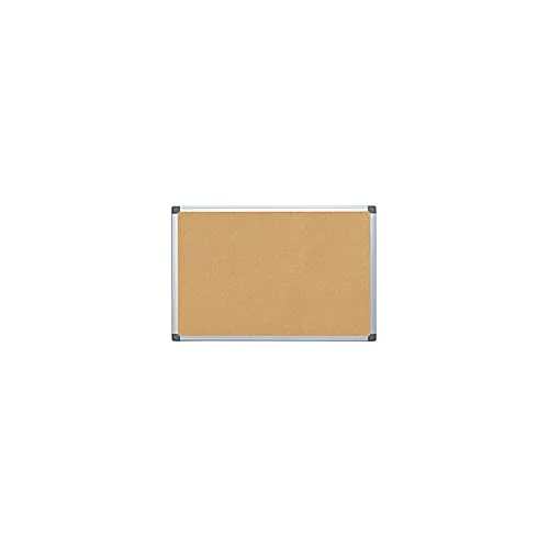 Office Depot Aluminum-Framed Cork Bulletin Board, 24" x 36"