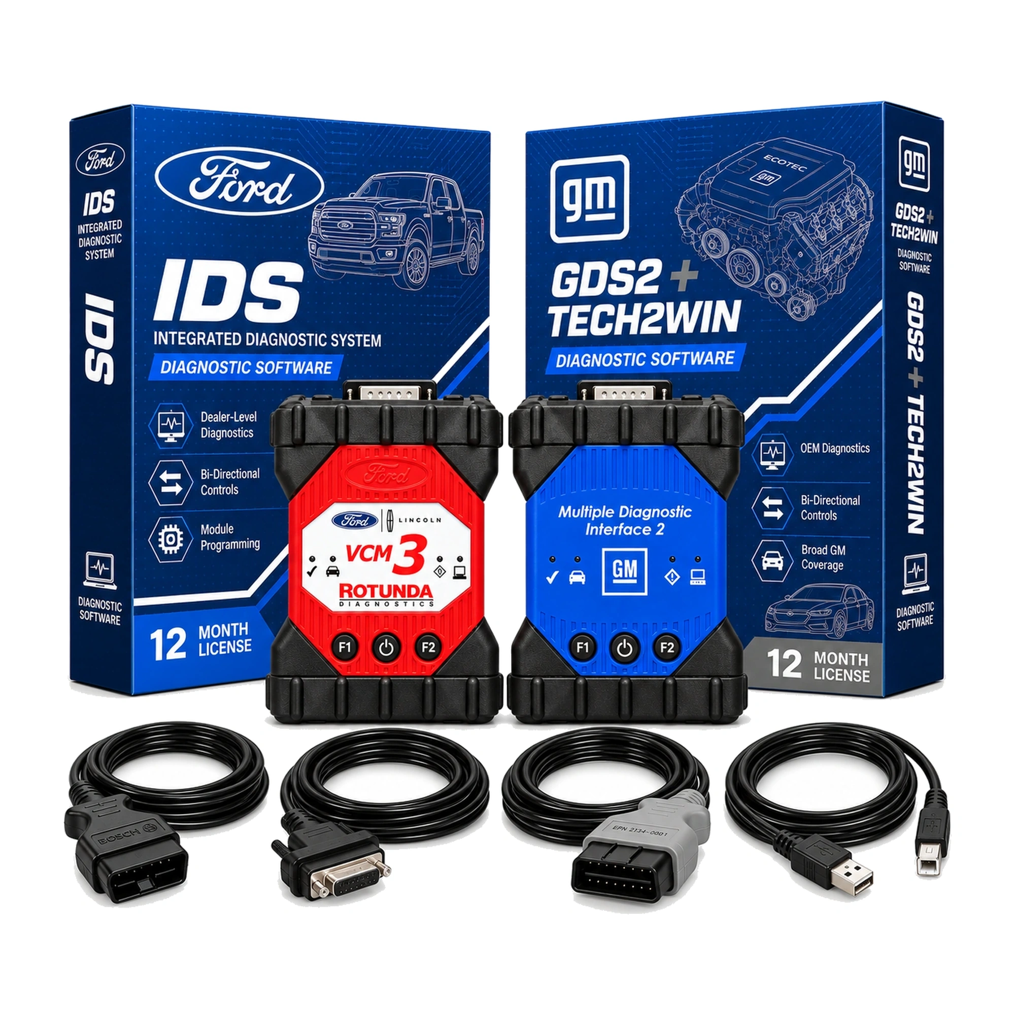 Ford + GM Dual Diagnostic Kit