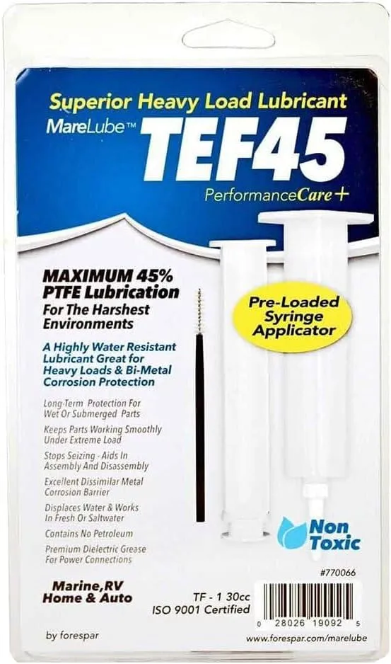 Forespar Marelube TEF45 30cc Syringe