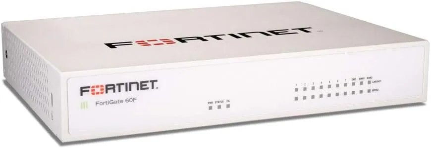 FortiGate-60F Firewall Appliance - 10 Gigabit Ethernet RJ45 Ports (FG-60F)