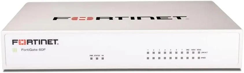 FortiGate-60F Firewall Appliance - 10 Gigabit Ethernet RJ45 Ports (FG-60F)