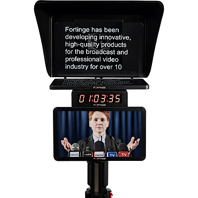 FORTINGE XPRO 21-SDI-L 21" TELEPROMPTER  MONITOR with SDI IN/OUT for ERA LITE & ROBO SERIES
