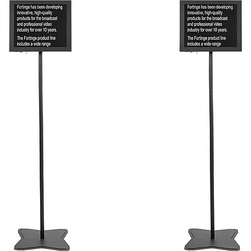 FORTINGE PROM 17-D-HB 17" HIGH BRIGHTNESS DUAL MEETING STAGE TELEPROMPTER