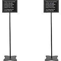 FORTINGE PROM 15-D-HB 15" HIGH BRIGHTNESS DUAL  MEETING STAGE TELEPROMPTER