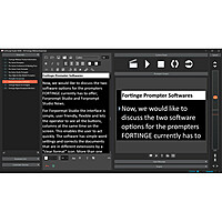FORTINGE GLS - 04 GLASS FOR 17" PRO SERIES STUDIO TELEPROMPTER SET FORTINGE GLS - 04 GLASS FOR 17" PRO SERIES STUDIO TELEPROMPTER SET